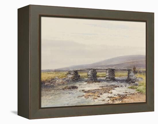 Cyclopean Bridge (Post Bridge, Dartmoor) , C.1895-96-Frederick John Widgery-Framed Premier Image Canvas