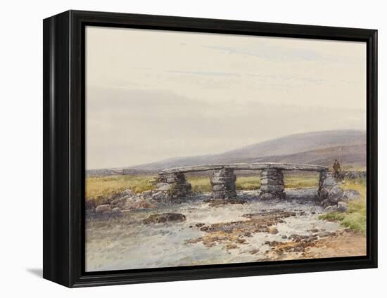 Cyclopean Bridge (Post Bridge, Dartmoor) , C.1895-96-Frederick John Widgery-Framed Premier Image Canvas