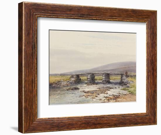 Cyclopean Bridge (Post Bridge, Dartmoor) , C.1895-96-Frederick John Widgery-Framed Giclee Print