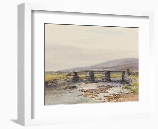 Cyclopean Bridge (Post Bridge, Dartmoor) , C.1895-96-Frederick John Widgery-Framed Giclee Print