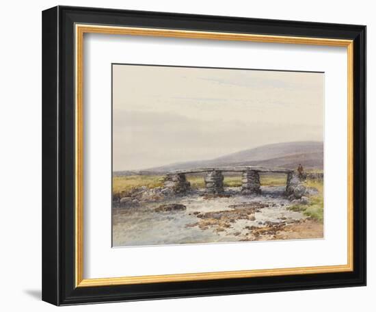 Cyclopean Bridge (Post Bridge, Dartmoor) , C.1895-96-Frederick John Widgery-Framed Giclee Print