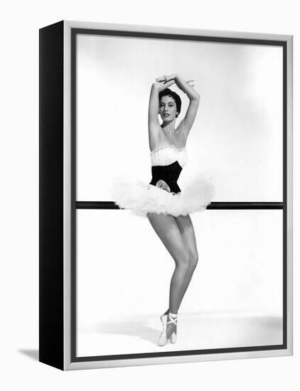 Cyd Charisse, 1955-null-Framed Stretched Canvas