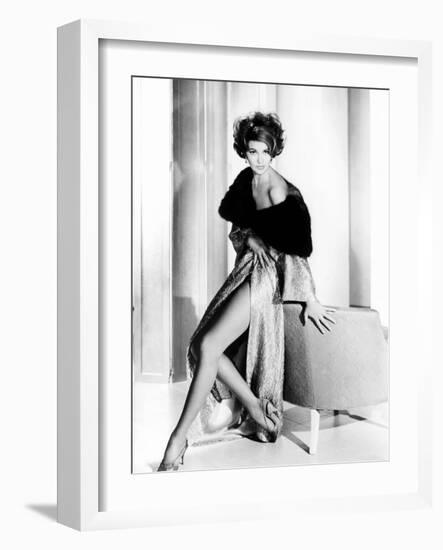 Cyd Charisse, Ca. Early 1960s-null-Framed Photo