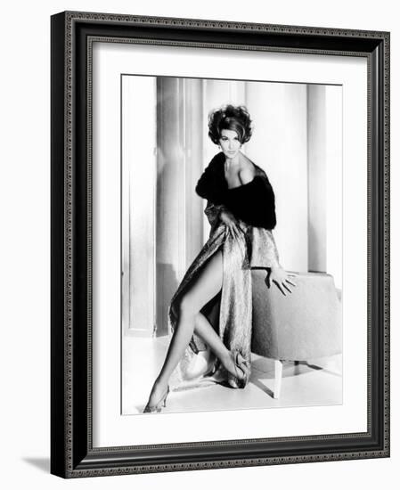 Cyd Charisse, Ca. Early 1960s-null-Framed Photo