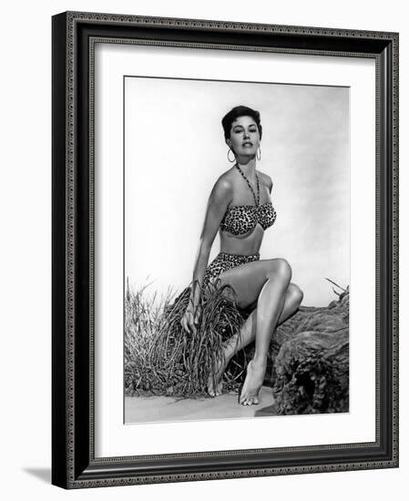 CYD CHARISSE in the 50's (b/w photo)-null-Framed Photo