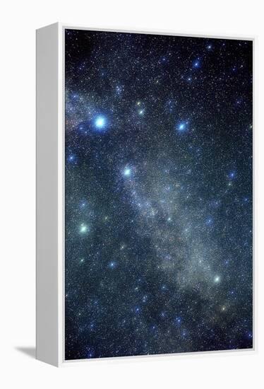 Cygnus Constellation-John Sanford-Framed Premier Image Canvas