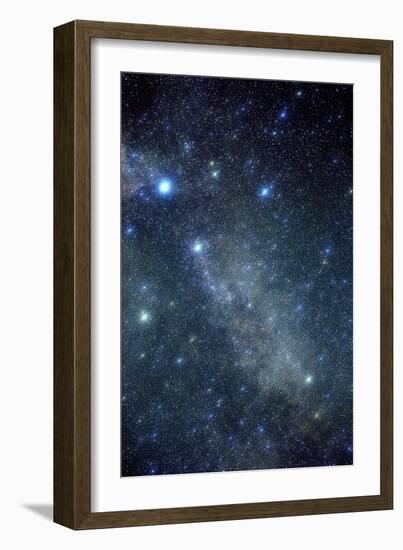 Cygnus Constellation-John Sanford-Framed Photographic Print