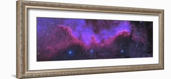 Cygnus Wall, Ngc 7000, the North American Nebula-Stocktrek Images-Framed Photographic Print