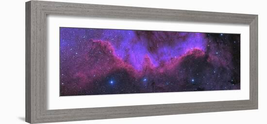 Cygnus Wall, Ngc 7000, the North American Nebula-Stocktrek Images-Framed Photographic Print