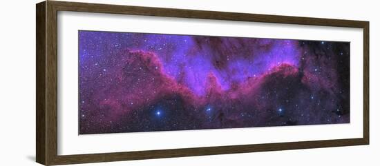 Cygnus Wall, Ngc 7000, the North American Nebula-Stocktrek Images-Framed Photographic Print