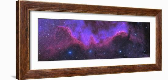 Cygnus Wall, Ngc 7000, the North American Nebula-Stocktrek Images-Framed Photographic Print