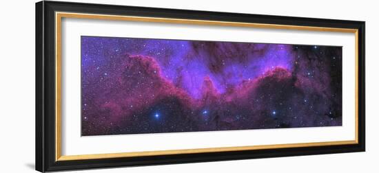 Cygnus Wall, Ngc 7000, the North American Nebula-Stocktrek Images-Framed Photographic Print