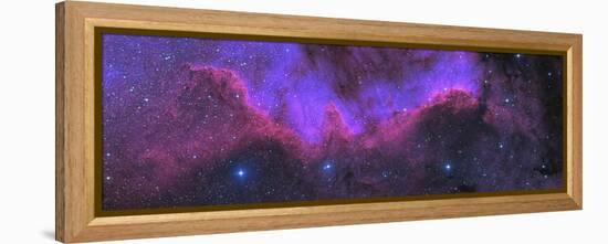 Cygnus Wall, Ngc 7000, the North American Nebula-Stocktrek Images-Framed Premier Image Canvas