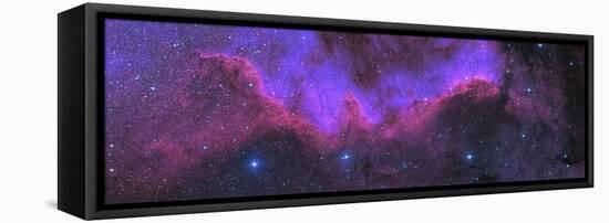 Cygnus Wall, Ngc 7000, the North American Nebula-Stocktrek Images-Framed Premier Image Canvas