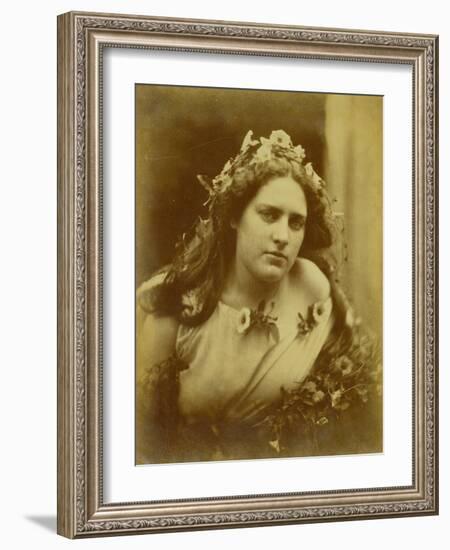 Cylene Wilson, C.1867-Julia Margaret Cameron-Framed Giclee Print