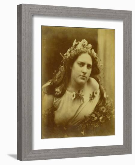 Cylene Wilson, C.1867-Julia Margaret Cameron-Framed Giclee Print