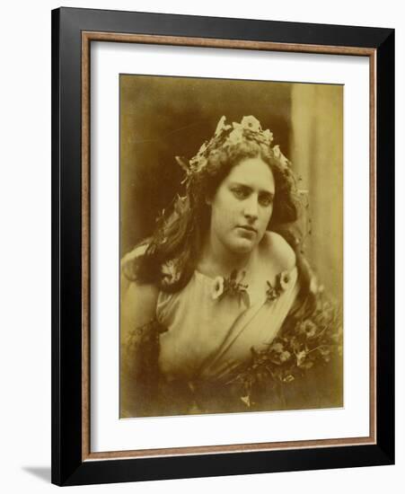 Cylene Wilson, C.1867-Julia Margaret Cameron-Framed Giclee Print