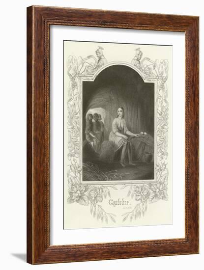 Cymbeline, Act III, Scene VI-Joseph Kenny Meadows-Framed Giclee Print