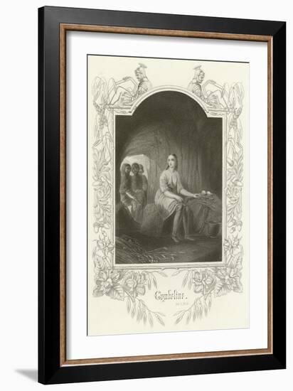 Cymbeline, Act III, Scene VI-Joseph Kenny Meadows-Framed Giclee Print