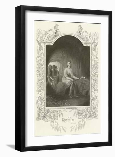 Cymbeline, Act III, Scene VI-Joseph Kenny Meadows-Framed Giclee Print