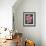 Cymbidium Orchid Bright Pink-Igor Maloratsky-Framed Art Print displayed on a wall