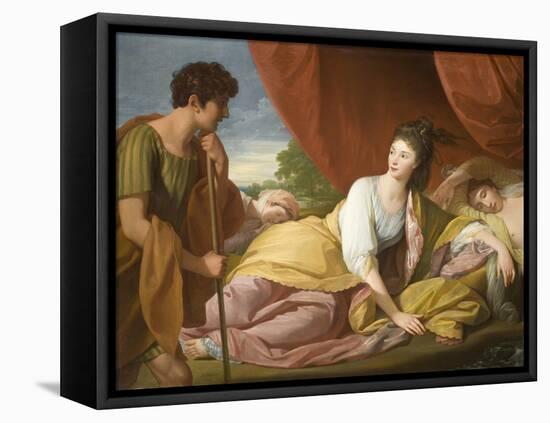 Cymon and Iphigenia, 1773-Benjamin West-Framed Premier Image Canvas