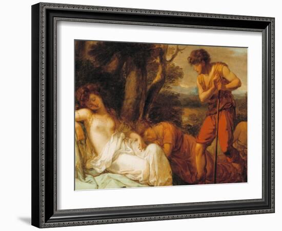 Cymon and Iphigenia, C. 1780-Angelika Kauffmann-Framed Giclee Print