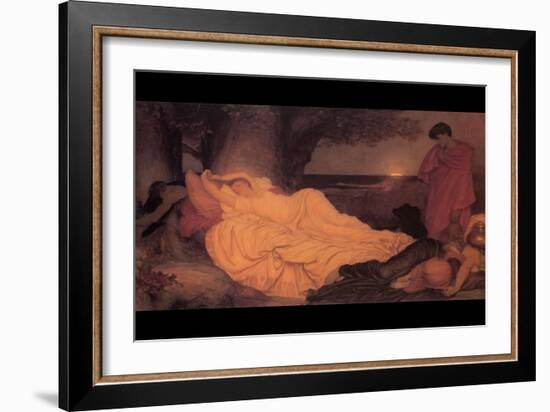 Cymon and Iphigenia-Frederick Leighton-Framed Art Print