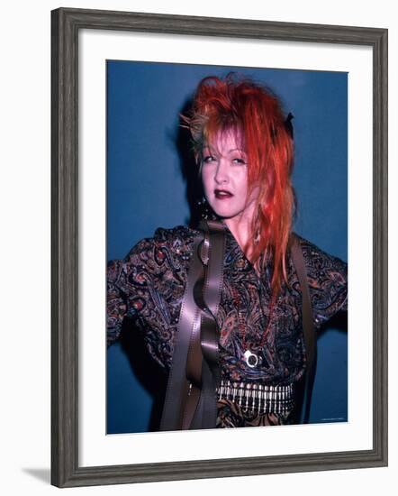 Cyndi Lauper-null-Framed Premium Photographic Print