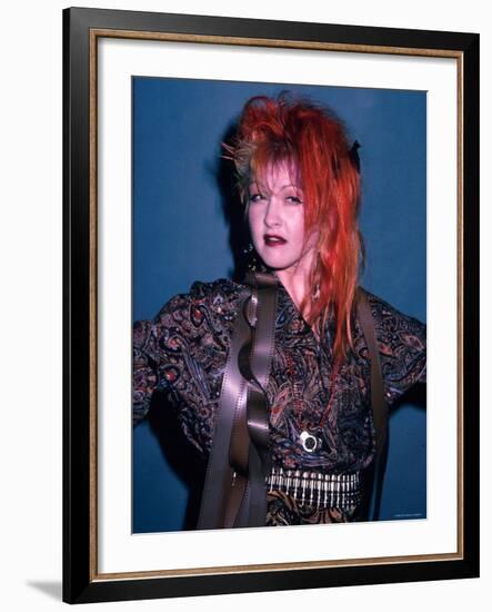 Cyndi Lauper-null-Framed Premium Photographic Print