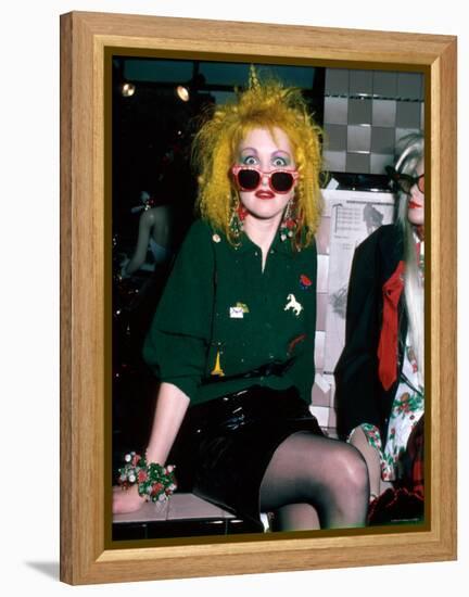 Cyndi Lauper-null-Framed Premier Image Canvas