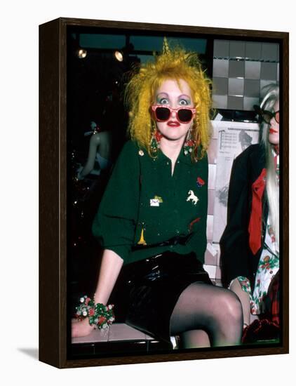 Cyndi Lauper-null-Framed Premier Image Canvas