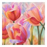 Tulips in Wonderland I-Cynthia Ann-Stretched Canvas