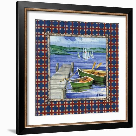 Cypress Lake I-Paul Brent-Framed Art Print