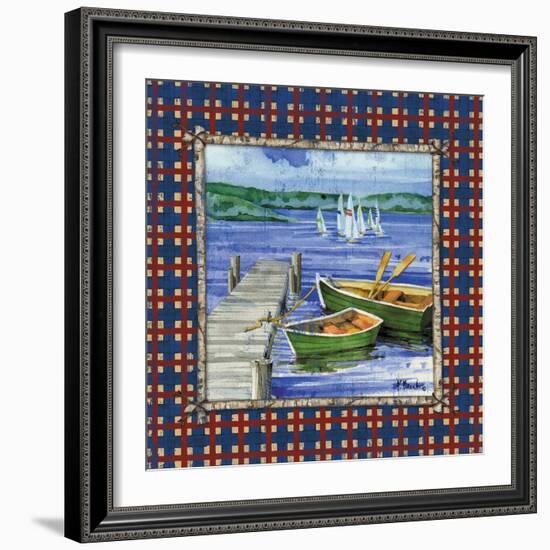 Cypress Lake I-Paul Brent-Framed Art Print