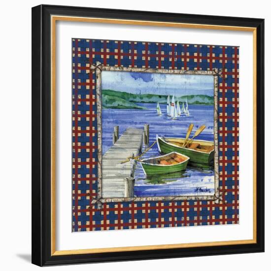 Cypress Lake I-Paul Brent-Framed Art Print