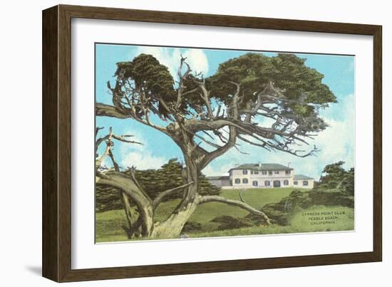 Cypress Point Golf Club, Pebble Beach, California-null-Framed Art Print