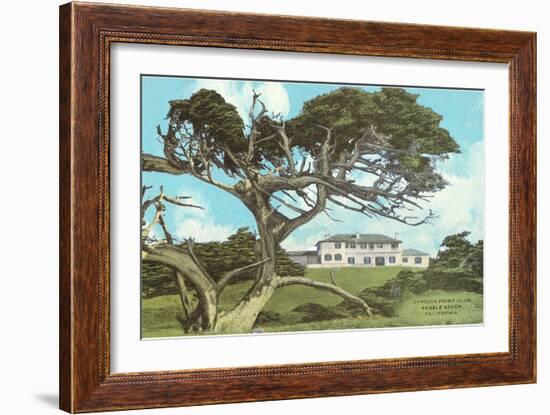 Cypress Point Golf Club, Pebble Beach, California-null-Framed Art Print