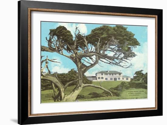 Cypress Point Golf Club, Pebble Beach, California-null-Framed Art Print