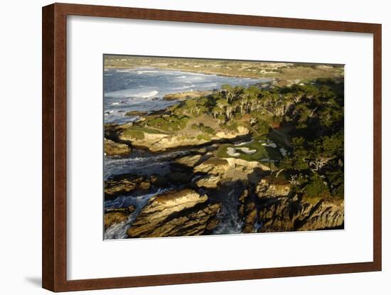 Cypress Point Golf Course, Pebble beach-J.D. Cuban-Framed Premium Giclee Print