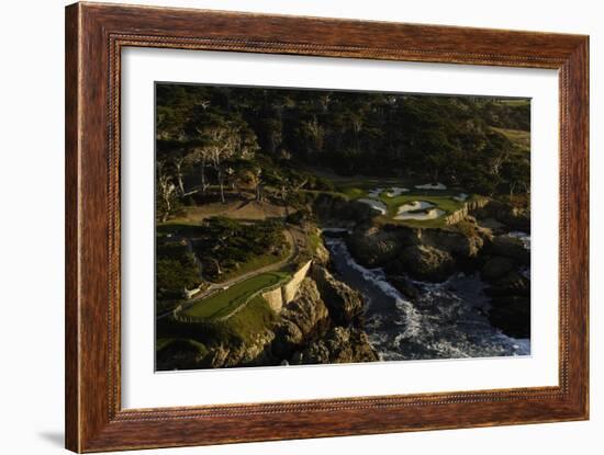 Cypress Point Golf Course-J.D. Cuban-Framed Premium Giclee Print