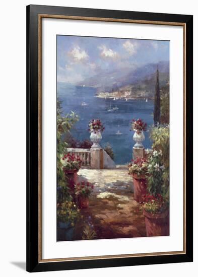 Cypress Vista-Peter Bell-Framed Art Print