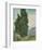 Cypresses, 1889-Vincent van Gogh-Framed Giclee Print