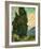 Cypresses, c.1889-Vincent van Gogh-Framed Giclee Print