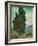 Cypresses I-Vincent van Gogh-Framed Art Print