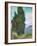 Cypresses-Vincent van Gogh-Framed Giclee Print