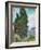 Cypresses-Vincent van Gogh-Framed Giclee Print