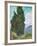 Cypresses-Vincent van Gogh-Framed Giclee Print