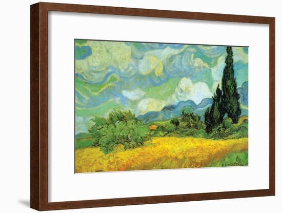 Cypresses-Vincent van Gogh-Framed Art Print