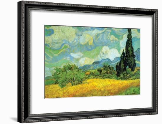 Cypresses-Vincent van Gogh-Framed Art Print